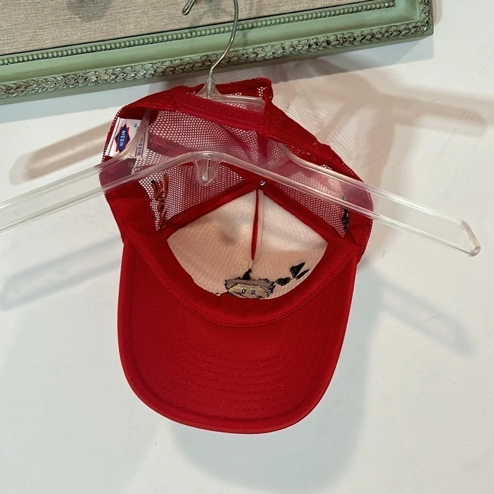 Brand New ROD WAVE merch For The Fans Red Trucker Hat adult one size hat